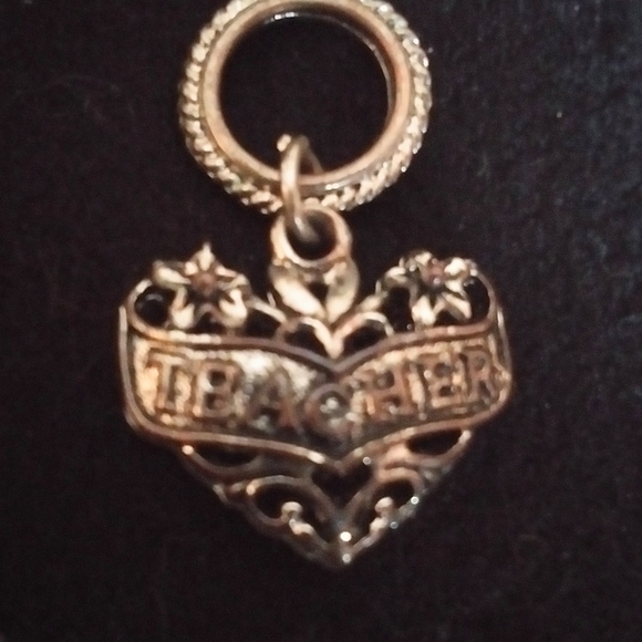 "Teacher" Metal Charms - Picture 4 of 4